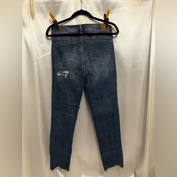 American Eagle sz10, Great Condition, NE(X)T Level Stretch, HI-Rise Jegging Crop - Picture 2 of 5